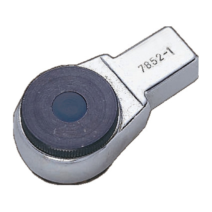 Bit with reversible ratchet for 3/8" torque wrenches, 9x12 mm, EXTRA V forged steel,