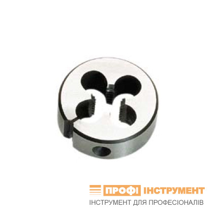 Round die with BA 6 groove, British Association thread BS 93, DIN 223, HSS, Volkel Round die with BA 6 groove, British Association thread BS 93, DIN 223, HSS, Volkel