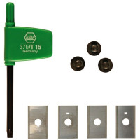 Replacement knives HM-WP 50x5,5x1,1 (4x) Replacement knives HM-WP 50x5,5x1,1 (4x)