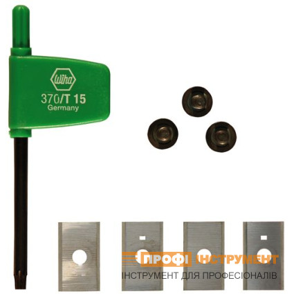 Replacement knives HM-WP 50x5,5x1,1 (4x) Replacement knives HM-WP 50x5,5x1,1 (4x)