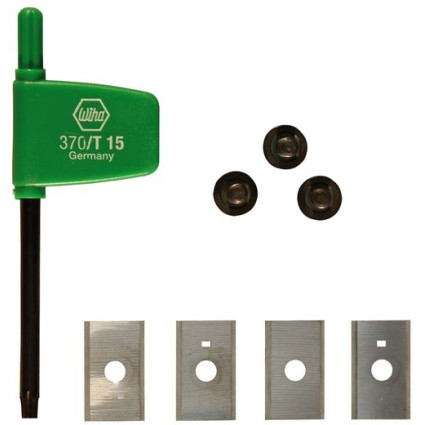 Replacement knives HM-WP 50x5,5x1,1 (4x)