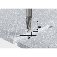 Spiral groove cutters HW Spi D12/42 RD ss S12