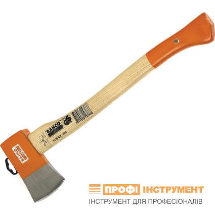 General purpose ax 850m, tourist, garden work, single felling of trees, ax handle ash