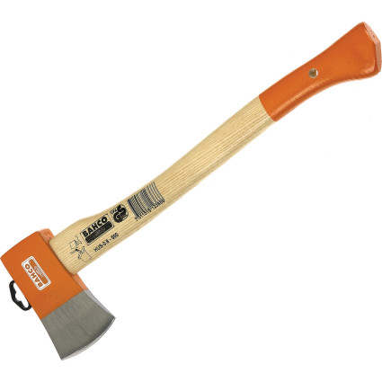 General purpose ax 850m, tourist, garden work, single felling of trees, ax handle ash