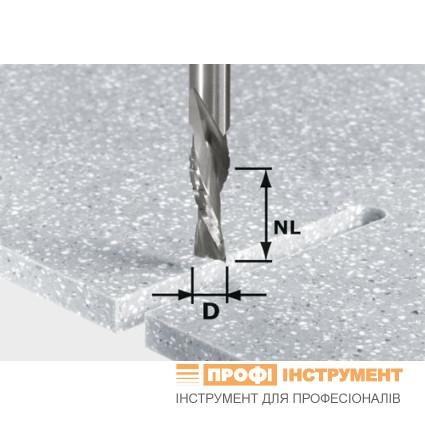 Фреза для чорнової та чистової обробки HW Spi D12/42 LD ss S12 Фреза для чорнової та чистової обробки HW Spi D12/42 LD ss S12
