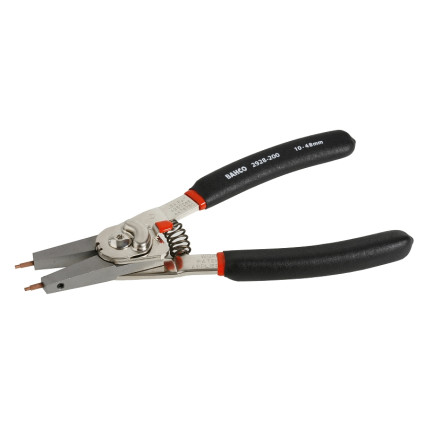 Puller for external and internal retaining rings 200 mm, rings internal and external 10-48 mm