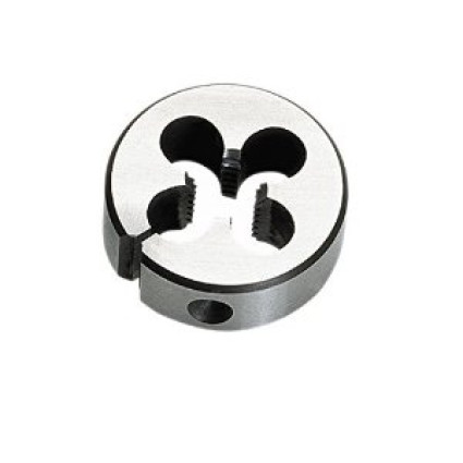 Round die M 5 x 0,8 Form A metric thread, HSS, Volkel
