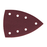 Шліфпапір самоклеючий 100x147мм дельта подібна, зерно 60, 7 відп., дерево. фарби. лаків. покриття