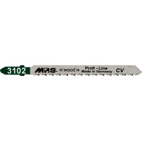 Jig saw blade MPS T101BR reverse tooth 75/100x8x1,45 mm, 10 tooth/inch Jig saw blade MPS T101BR reverse tooth 75/100x8x1,45 mm, 10 tooth/inch