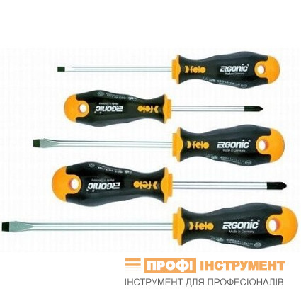 Набір викруток FELO слюсарних ERGONІC 5 шт, (40095118)