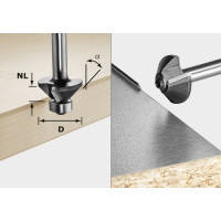Фреза для зняття фаски S8 HW 45° D26-KL OFK Фреза для зняття фаски S8 HW 45° D26-KL OFK