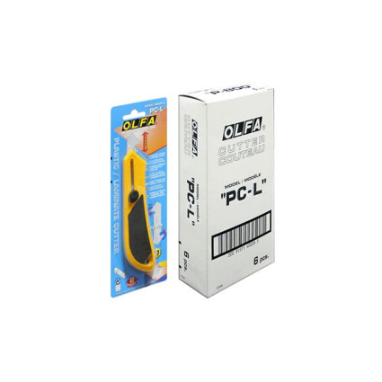 Нож Olfa PC-L для пластика лезвие 13мм (2 запасные) PB-800 (826510)