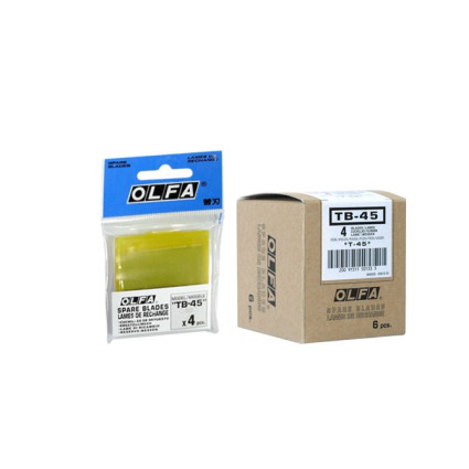 Лезвие Olfa TB-45 4шт для скребка T-45 (856510)