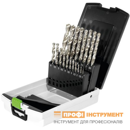 Case with HSS drills for steel HSS D 1-10 Sort/19 Case with HSS drills for steel HSS D 1-10 Sort/19
