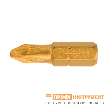 Бита FELO PZ1х25 мм; TiN (02101077)