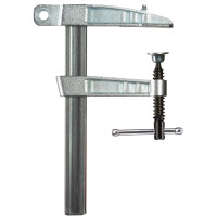 Clamp for welding TP with T-handle 150x80 mm, 400A, malleable cast iron,