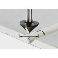 Drywall cutter HW S8 D32/90°