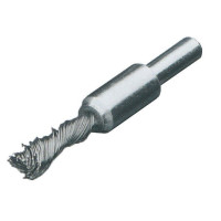 Щетка концевая D10х25 мм; хвостовик 6 мм; высокопрочный стальной провод 0.25 мм; 4500 об / мин LESSMANN ( ЛЕСМАН )