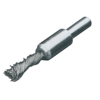 Щетка концевая D10х25 мм; хвостовик 6 мм; высокопрочный стальной провод 0.25 мм; 4500 об / мин LESSMANN ( ЛЕСМАН ) LESSMANN ( ЛЕСМАН )