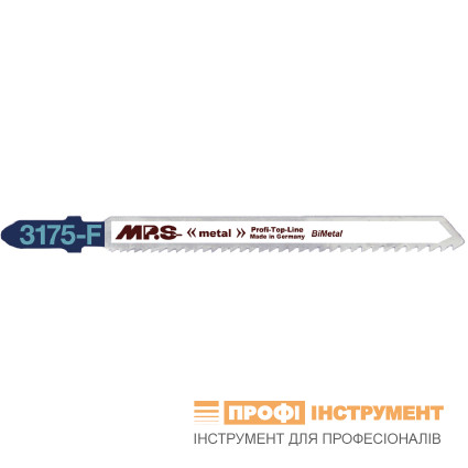 Полотно для лобзикових пилок MPS (МПС) T123XF 75/100х8х1.0 мм. 10-20 зуб/дюйм (3175-F-5)