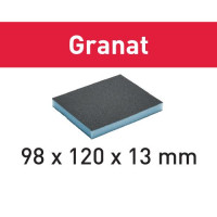 Губка шліфувальна 98x120x13 220 GR/6 Granat Губка шліфувальна 98x120x13 220 GR/6 Granat