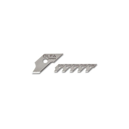 Лезвие Olfa COB-1 5-сегментов 15шт; с двойным углом заточки, для ножей CMP-1, CMP-1/DX (651512)