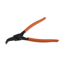 Puller for external snap rings 140 mm, ring 10-25 mm, spring 1,3 mm, bend 90 degrees,