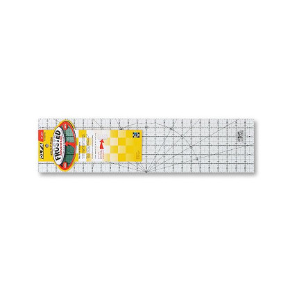 Линейка Olfa QR-6x24 акриловая прозрачная 6"х24" (152х610х3мм) (950624)