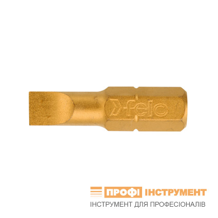 Bit FELO slot SL 6.5x1.2x25 mm TIN (02061070)