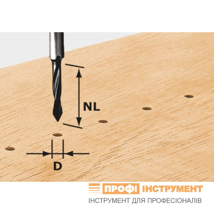 Through Hole Drill HW S8 D5/30
