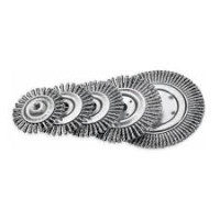 Disc brush for welders 115x6x22,2 mm, Stranded steel wire 0,5 mm, Z32 harness, 15000 rpm