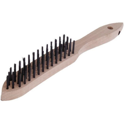 Щетка ручная 290х140 мм; стальная проволока 0.35 мм; 6-рядная LESSMANN ( ЛЕСМАН ) LESSMANN ( ЛЕСМАН )