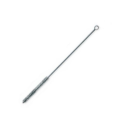 Fitting brush D28x185x20 mm, for internal cleaning Stainless wire 0,2 mm
