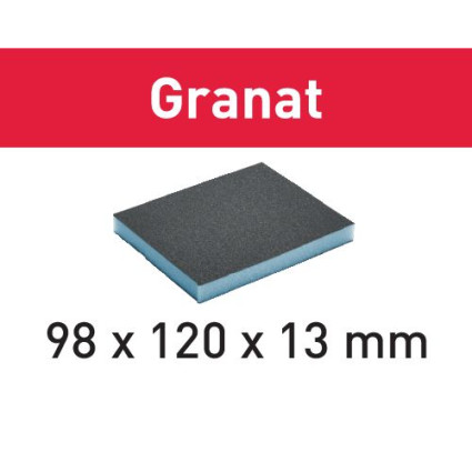 Sanding sponge 98x120x13 60 GR/6 Granat