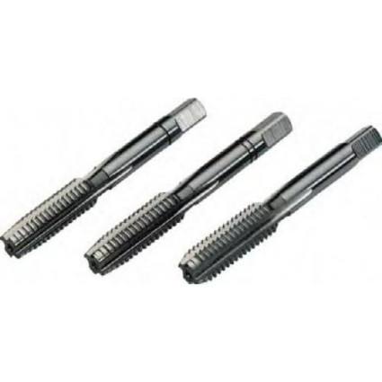 Hand tap UNC 1,1/8 x7, set of 3 pcs, HSS-G, steel up to 900 N / sq, mm,