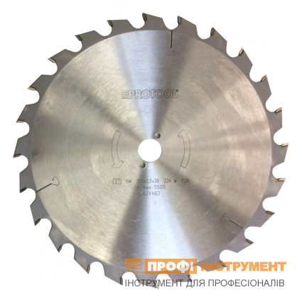 Диск пиляльний 350х3.2х30 мм PROTOOL ( ПРОТУЛ ) HW Z24 WZ (624460)