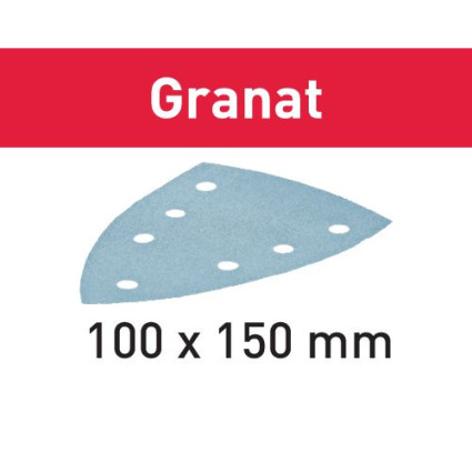 Sanding sheet STF DELTA/7 P80 GR/50 Granat