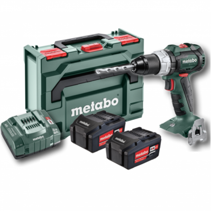 Ударний акумуляторний дриль-шуруповерт Metabo SB 18 LT BL 2 х 5.2 Ач (UA602316840)