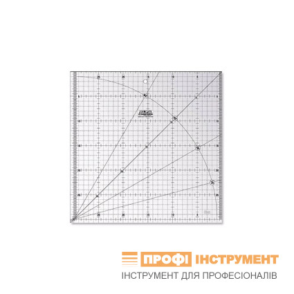 Лінійка OLFA MQR-30x30 акрилова прозора 300х300х3мм (951551)