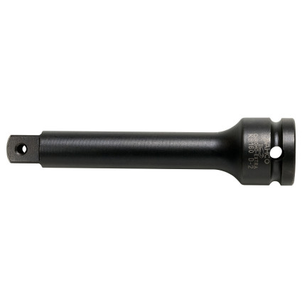 Nut driver extension 125 mm 1/2", CrV steel, forged,