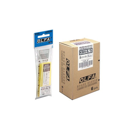 Лезвие Olfa KB4-S/5 перьевые 5шт для: AK-4 (551510)