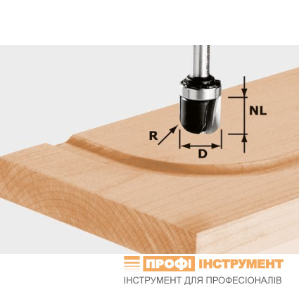U-groove cutter HW S8 R6,4 KL U-groove cutter HW S8 R6,4 KL