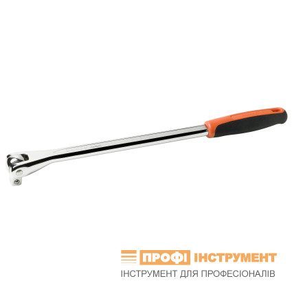 Handle with 3/8" joint, polished high quality alloy steel, 250mm, 0,25 kg