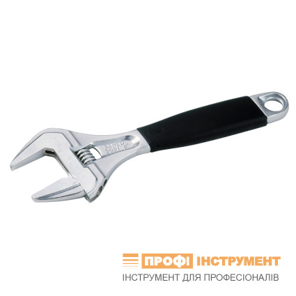 Lightweight wrench with scale, grip 38 mm, chromed, angle 15 degrees, ERGO,