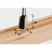 U-groove cutter HW S8 R5 U-groove cutter HW S8 R5