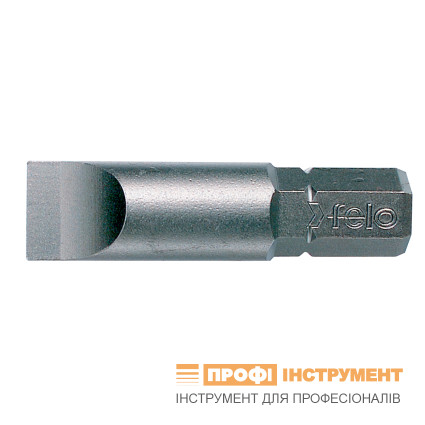 Bit FELO INDUSTRIAL slot 8,0x1,6x32 mm, hexagonal shank 5/16", form C 8 (07081410)
