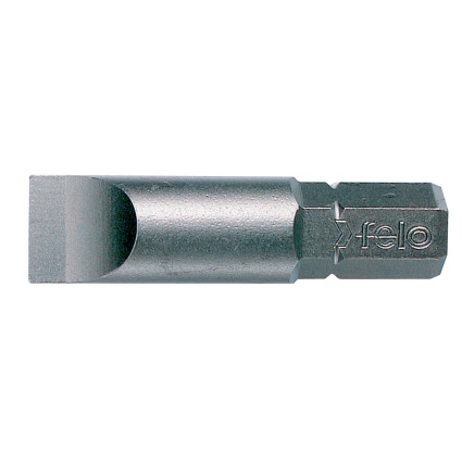 Bit FELO INDUSTRIAL slot 8,0x1,6x32 mm, hexagonal shank 5/16", form C 8 (07081410)