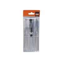 Set of needle files 6 pcs, notch - personal, case, pen, Set of needle files 6 pcs, notch - personal, case, pen,
