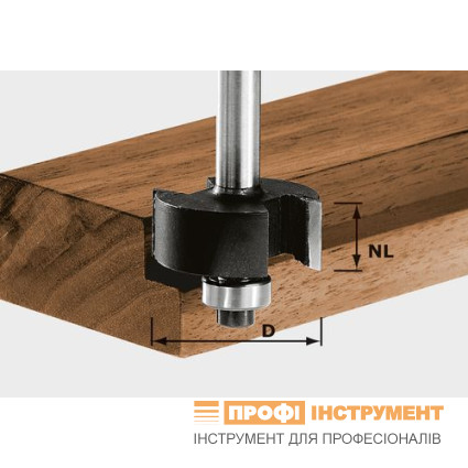 Фреза фальцевая HW S8 D31.7/NL 12.7