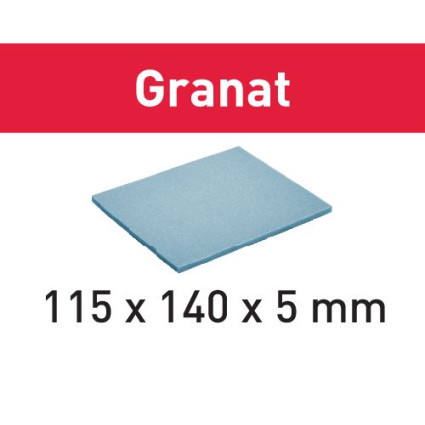 Sanding sponge 115x140x5 UF 1000 GR/20 Granat